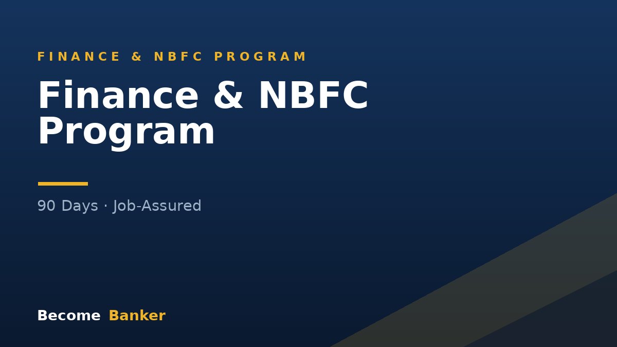 Finance & NBFC Program