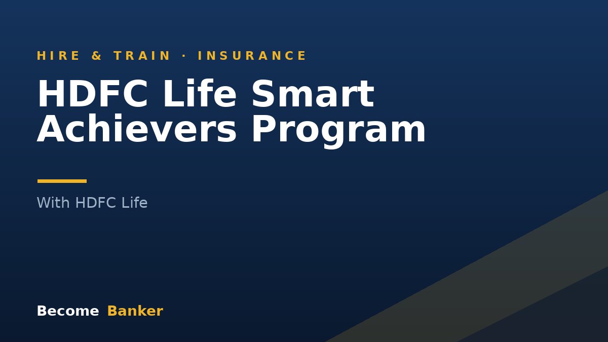 HDFC Life Smart Achievers Program